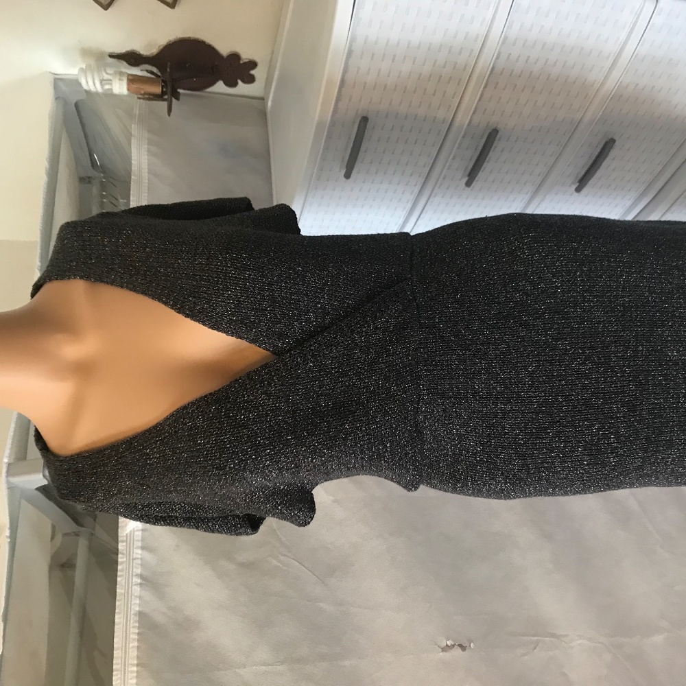 Theory Venice Tinsel Sweater Dress